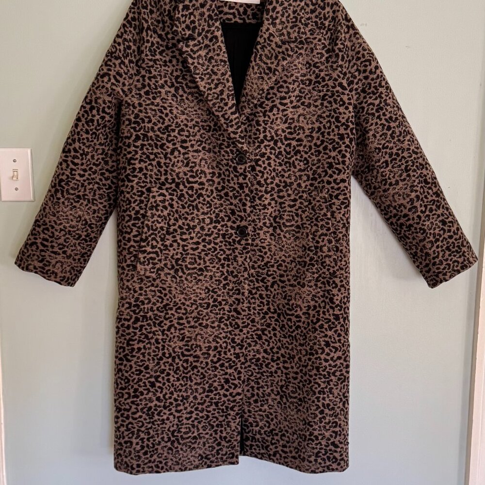 Leopard Car Coat -Winter 2024
